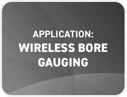 Wireless Bore Gauging Button